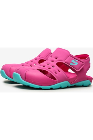 Skechers Side Wave-heart Bliss Büyük Kız Çocuk Pembe Sandalet 86624l Hpaq Pembe