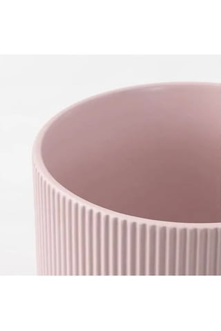 Sumuhome Gradvıs Seramik Saksı Pembe 12 Cm
