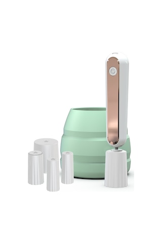 Moveevo Elektrikli Makyaj Fırçası Temizleyici Ve Kurutucu Otomatik Döndürme Makinesi Kozmetik Temizleme Araçları