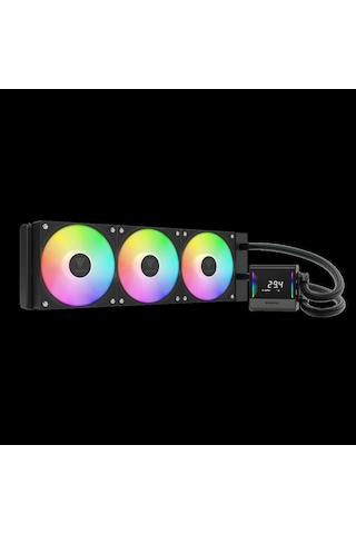 Northcity Gamdias Chıone E4-360 360mm Argb 3 Fanlı Dijital Ekranlı Cpu Sıvı Soğutucu - Northcity Güven