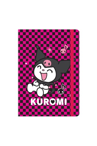 Kuromi A5 80 Yp. Çiz. Sert Kapak Defter Çok Renkli