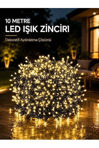 Mey İthalat 10 Metre Gün Işığı Led Işık Hafif Ve Taşınabilir Özel Günler İçin Diğer 02260298