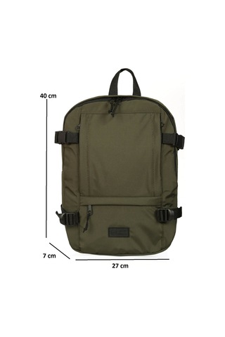 Bagslap Haki Su Geçirmez Kumaş Sırt Çantası 1028
