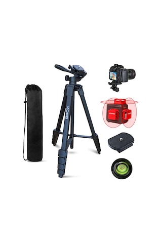 Kobb Kbl16t 160 CM Su Terazili Profesyonel Alüminyum Lazer Tripod