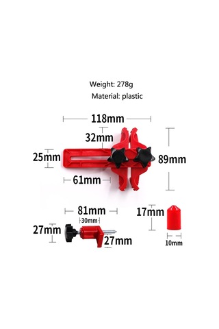 Sones 328-01 Motor Kam Kilitleme Aleti Yedek Zamanlama Tutucusu Kırmızı