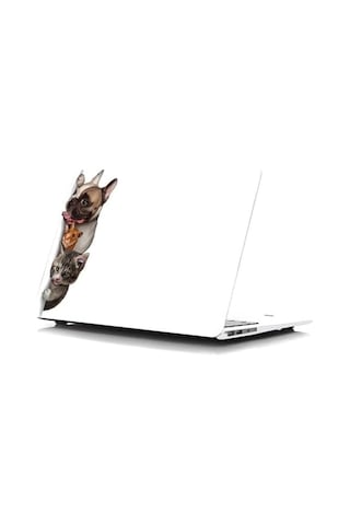 Macbook Air 13 İnç Kılıf Uyumlu A1369-a1466 Sert Hardcase Koruyucu İnce Hafif Çizilmez Darbe Emici Kapak Beyaz