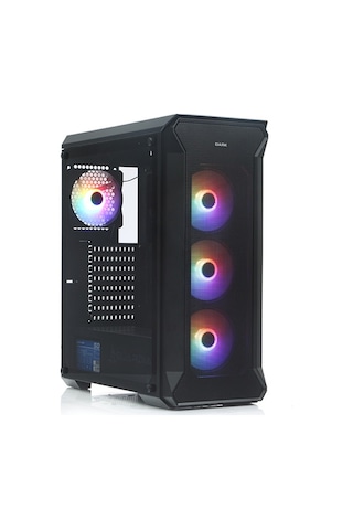 Dark Guardian 4X12Cm Rgb Led Fanlı. Full Cam Yan Ve Mesh Ön Panel