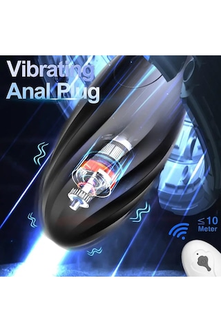 Pembe Tilki Uzaktan Kumandalı Modern Vibrator Siyah