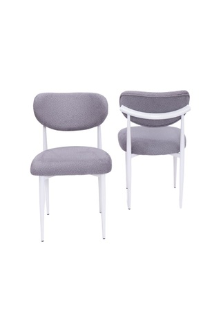 Star Polo Siyah Mermer Mutfak Masa Sandalye Takımı 82x138 Beyaz