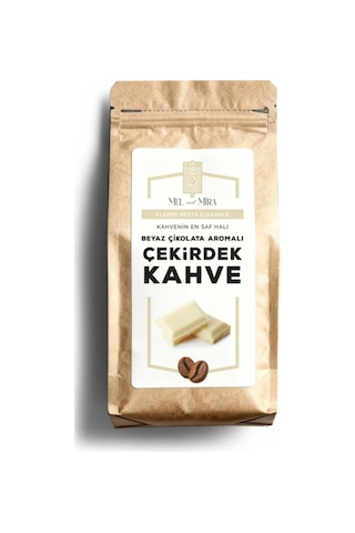 White Chocolate Bean Coffee 200g, Beyaz Çikolata Aromalı Çekirdek Kahve Çekirdek Kahve