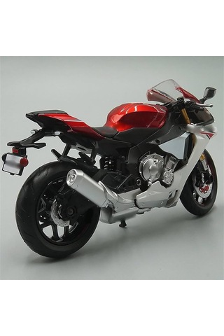 Hobbiez Lisanslı Yamaha Yzf-r1 Model Diecast 1/12 Ölçek Metal Motosiklet Araç