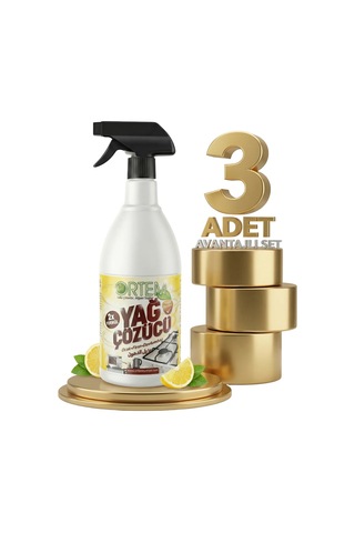 Ortem Yağ Çözücü 3x1 Kg