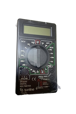 Dt830d Dijital Ölçü Aleti Multimetre Avo Metre - Dijital Ölçüm Cihazları Rodevino