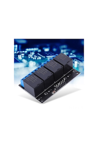Gajeena 5v Düşük Seviye Tetiklemeli 4 Kanal Oto-kilitleme Röle Modülü - Mcu Ve Düğme Kontrolü, Kararlı Performans