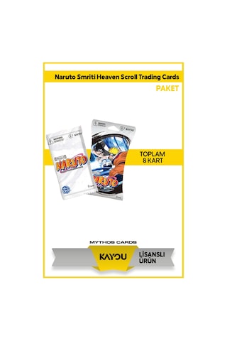 Naruto Smriti Heaven Scroll Trading Cards - Paket
