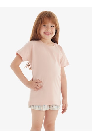 Blackspade Kız Çocuk T-shirt 60571 - Pudra Pembe