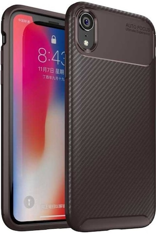Apple Uyumlu iPhone XR 6.1 Kilif Karbon Silikon Case 359767775