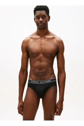 Tommy Hilfiger 3p Brıef Dtm Erkek Siyah Boxer - Um0um03856