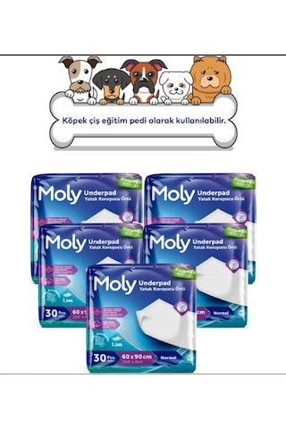 Moly Köpek Çiş Eğitim Pedi 5 Paket