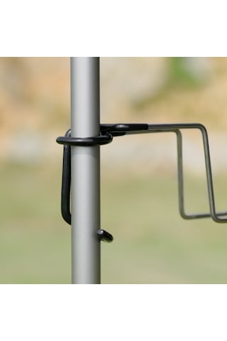 Suofeng Açık Hava Kamp Paslanmaz Çelik Bardak Tutucu Klip Taşınabilir Seyahat Bardak Tutucu Çok Amaçlı Gölgelik Direği Katlanır Sandalye Aksesuarları Çok Renkli