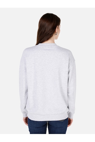 Colin's Colins Gri Kadın Sweatshirt Cl1070195 Q1.v2 Mga Gri Melanj