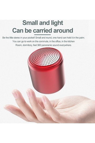 Ebitda Taşınabilir Bluetooth 5.0 Hoparlör - Mikrofonlu, 3w Basslı Ses