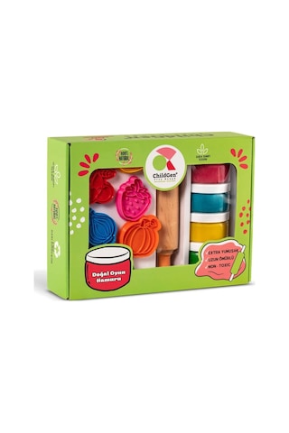 Childgen Doğal Oyun Hamuru Premium Set Meyveler Ve Sebzeler