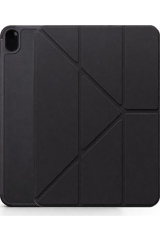 Apple Uyumlu iPad 11.nesil 11 İnç 2025 Kılıf Katlanabilir Premium Kalem Bölmeli Uyku Modlu Kapaklı Kapaklı Kılıf