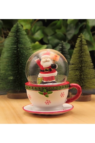 Yılbaşı Noel Kar Küresi Merry Christmas Fincan-e