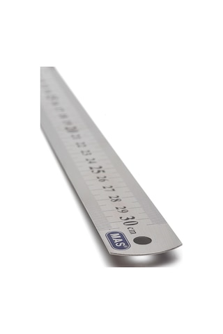 Mas 2330 Çelik Cetvel 30 CM Metal