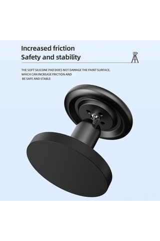 Samdoo İphone 15/14/13/12 Magsafe Uyumlu Alüminyum Manyetik Telefon Tutucu - Bulut Platformlu Manyetik Tabanlı Diğer