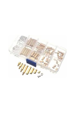 Trendooze Vida, Ve Ve Tamir Standoff Somun Seti: Pratik Pirinç Pcb Parça Montaj M3 İçin Hırdavat Çözüm Çeşitleriyle 120 Vk