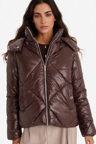 Defacto Su Geçirmez Regular Fit Kapüşonlu Mont F2823ax25wnbn530 Kahve-bn530