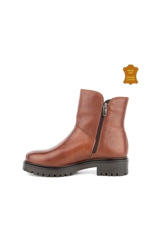 Hush Puppies Eretria 725029 Gerçek Deri, Anatomik, Kadın Bot Taba Taba