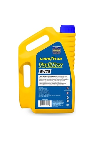 Goodyear Fuel Max 0W20 5 Litre Motor Yağı