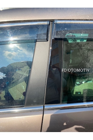Hyundai Tucson 2015 - 2020 Kapı Direği Kaplama Piano Black Renk