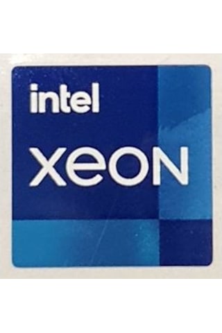 OEM intel XEON 11.ci ve 12.ci Nesil Sticker Etiket D97 OEM intel XEON 11.ci ve 12.ci Nesil Sticker Etiket D97