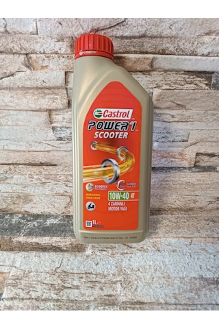 Scooter 10w 40 Power 1 Motosiklet Yağı Ü/y 2024