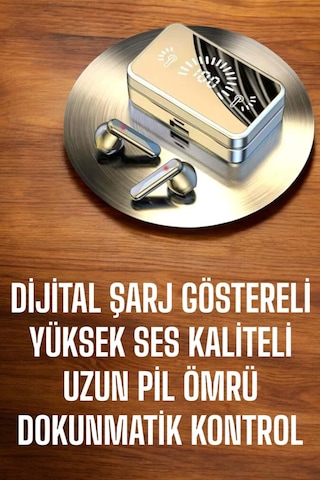 Astraltech Bluetooth Kulaklık Dijital Göstergeli 2000mah
