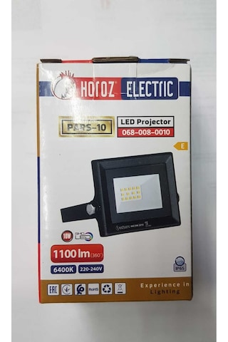 10w Led Projektör Horoz Yeni Pars 10 Beyaz