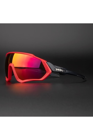 Kapvoe Daylight Değişebilir 5 Lens Mtb Polarize Bisiklet Spor Dağ