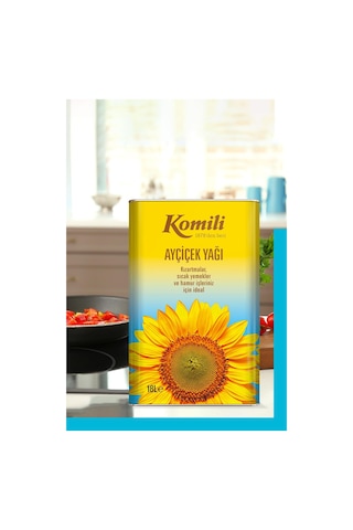 Komili Ayçiçek Yağı 18 L