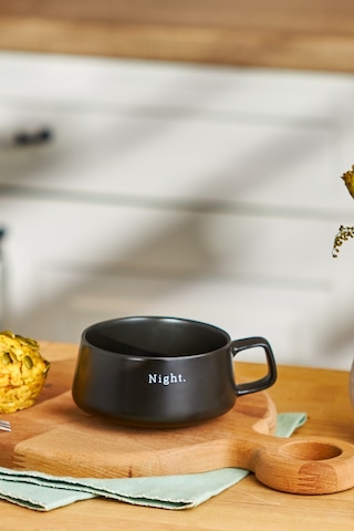 Emsan Night New Bone Kupa 320 Ml Siyah