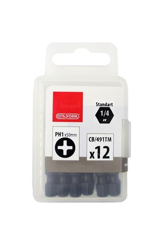 Ceta Form Ph1 x 50 MM Darbeli Yıldız Bits Uç Cb491Tm