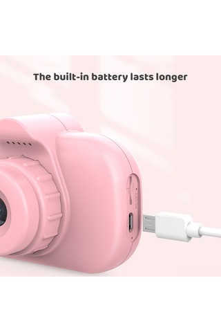 Vkemall Mavi Çocuklar Dijital Kamerası - 12mp 1080p, Ön Arka Çift Kamer, 2.0" Ips Ekran, Otomatik Odak, İçin Dahili Pil