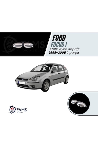 Ford Focus 1 Krom Ayna Kapağı 2 Prç. 1998-2005 P. Çelik