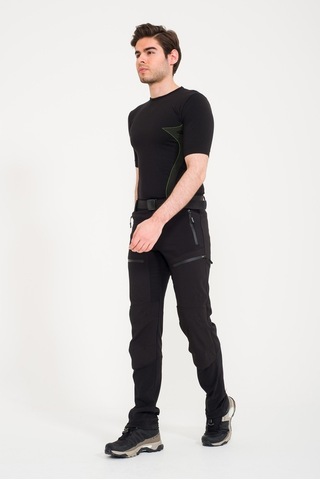 Q Steinbock Otis Kordura-Likralı Erkek Outdoor Pantolonu Siyah