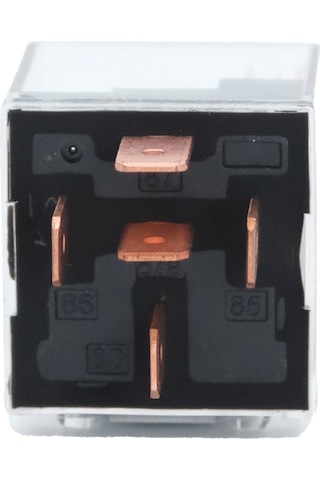 12v Röle 5 Uçlu 50/60 A Işıklı Şeffaf Çift Platin 30-85-86-87-87a