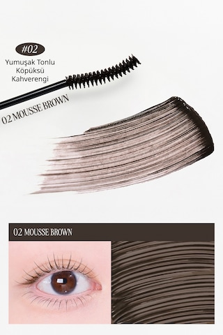 Clıo Kill Lash Superproof Mascara Fine 02 Mousse Brown