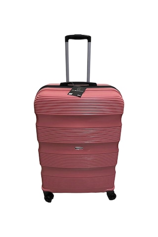 Albatros Pp Valiz Gül Kurusu Siyah Kabin Boy 605659 Gülkurusu